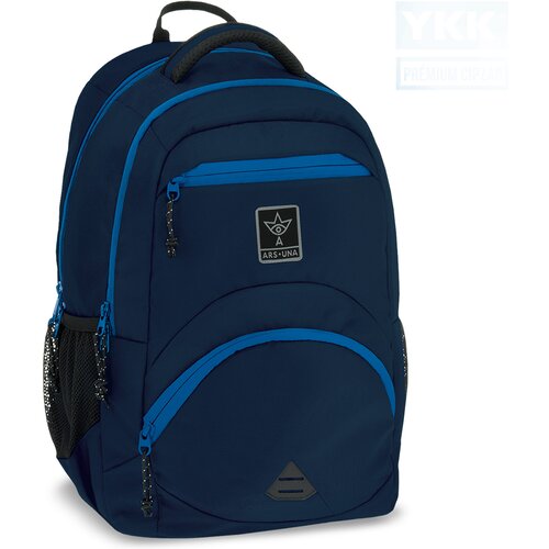 Ars Una azurno modra ergonomska &scaron;olska torba, nahrbtnik 27 L Cene