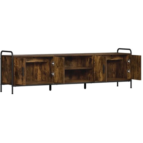 TV ormar 167 5 x 33 x 50 cm Dimljeni hrast Konstruirano drvo - Dimljeni hrast 167 5 x 33 x 50 cm Slike