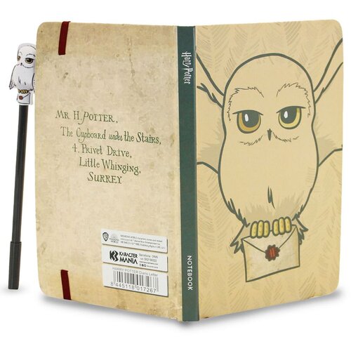 HARRY POTTER Hedwig set dnevnik + kemijska olovka Slike