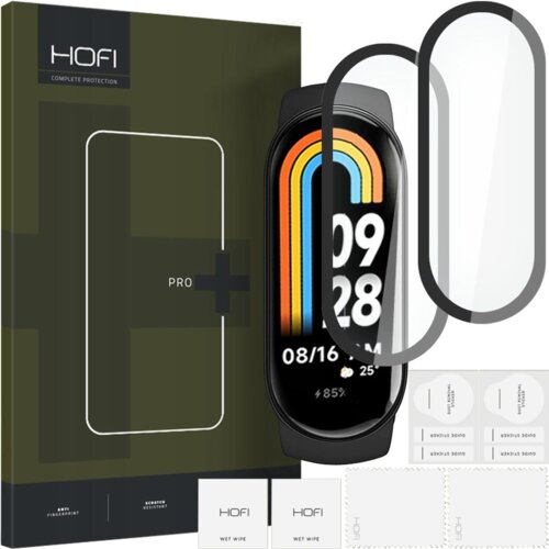 HOFI HIBRIDNO STEKLO ZA XIAOMI SMART BAND 8 / 8 NFC 2-PACK BLACK, (22069437) Cene