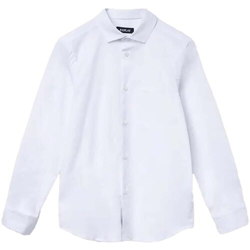 Replay Srajce z dolgimi rokavi - Bela Slike
