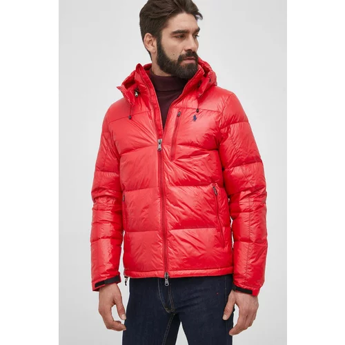 Polo Ralph Lauren Pernata jakna za muškarce, boja: crvena
