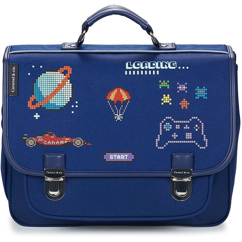 CARAMEL &amp;amp; CIE CARTABLE 38 CM PIXEL ART Tamno plava Slike
