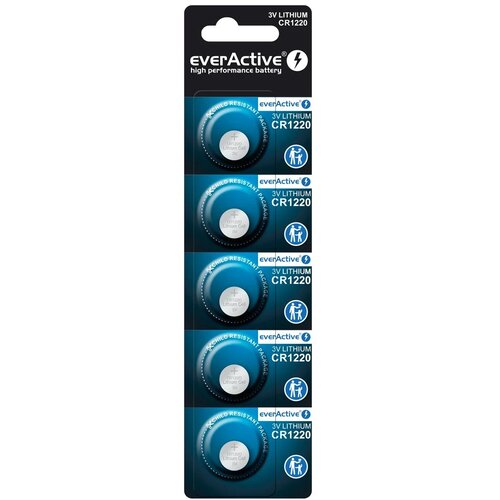 EverActive Lithium battery mini CR1220 - blister 5 pcs. Cijene
