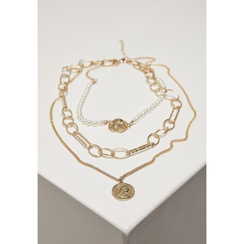 Urban Classics Ocean Layering Necklace - Gold Color Slike