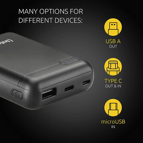 Intenso XS 10000mAh prenosna baterija - Črna Slike