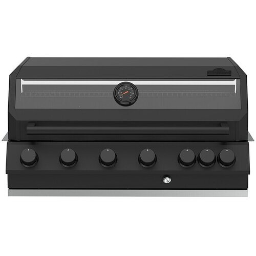 KINGSTONE Plinski roštilj Cliff 6005 - 2IR Black Built In (Površina za pečenje (Š x D): 90,5 x 45 cm, 21 kW, Broj plamenika: 6 Kom.) Cijene