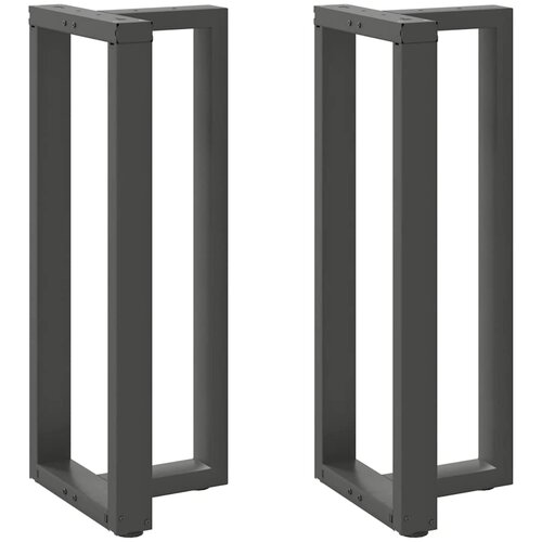 Noge za barski stol T-oblika 2 kom antracit 50x35x(100-101) cm čelik Cijene