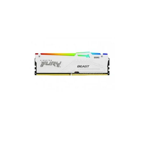 Kingston 32GB 5200MHz DDR5 W.White RGB, CL40, 288-pin,XMP, EXPO