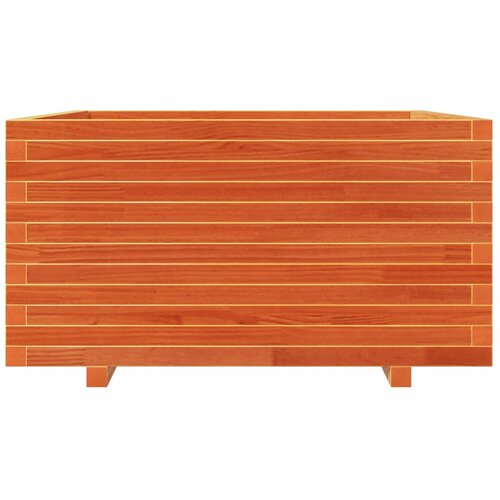  Vrtna sadilica vo&amp;scaron;tano smeđe boje 90x90x49,5 cm od borovine Slike