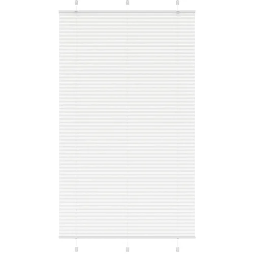 vidaXL Plisirana žaluzija Bela 120x200 cm Širina tkanine 119,4 cm vidaXL Plisirana žaluzija Bela 120x200 cm Širina tkanine 119,4 cm