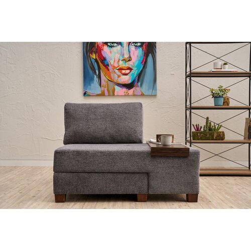 Atelier Del Sofa Perenna Chenille Right fotelja na razvlačenje 116 &amp;times; 83 &amp;times; 93 cm, siva Slike