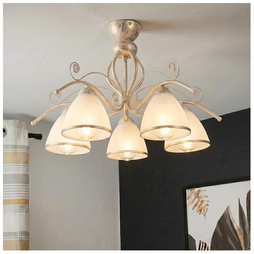 Brilagi LED plafonski luster ANTICO 5xE27/60W/230V 3000K bela patina Cene