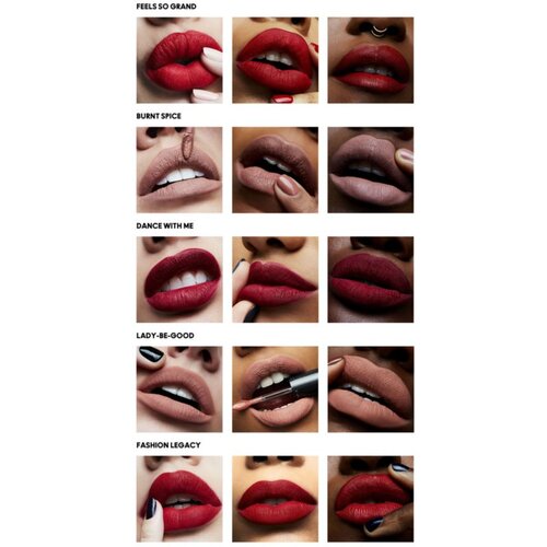 MAC Cosmetics Retro Matte Liquid Lipcolour mat tekući ruž za usne nijansa Burnt Spice 5 ml Slike