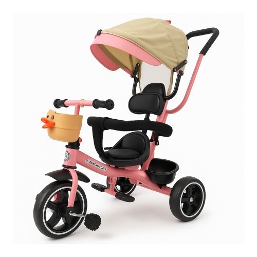  Tricikl Quick &amp;amp; Roll 4002 roze Slike