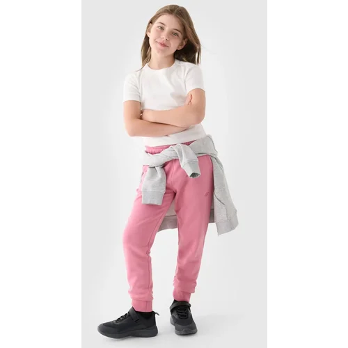 4f Girls Sweatpants Joggery Pink JWMM00TTR