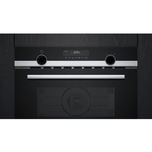 Siemens CM585AGS1 iQ500 Vgradna pecica z mikrovalovna funkcijo vrocega zraka, 45 visoka cm Slike