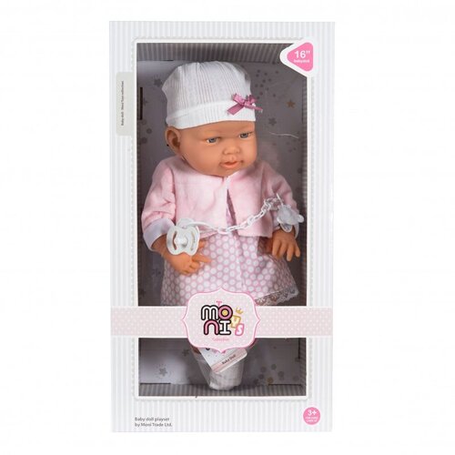 Moni_Toys lutka 41cm Pink / White Cijene