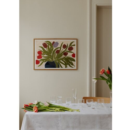 The Poster Club Plakat 70x50 cm Tulips in a Blue Vase &amp;ndash; Slike
