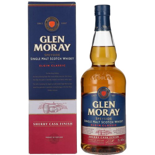 GLEN Viski Moray Elgin Sherry Cask, 0.7l Cene