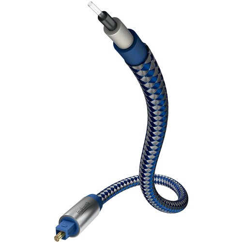 Inakustik Priključni kabel Inakustik\, mo&scaron;ki kon. Toslink (ODT)/m. kon.Toslink\, modro-srebrn\, 2 m 0041202, (20431961) Cene
