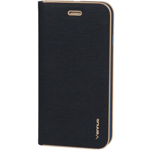  Premium preklopna torbica Samsung Galaxy A34 - modra z zlatim robom Cene
