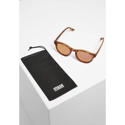Urban Classics Accessoires Sunglasses Sunrise UC brown leo/rosé