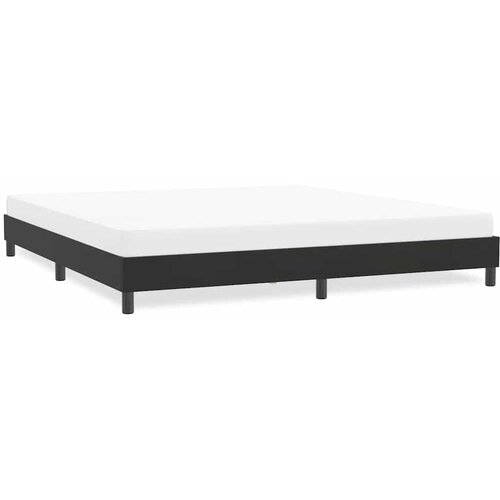 vidaXL posteljni okvir brez vzmetnice črna 180x210 cm žamet Cene
