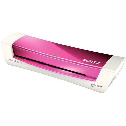 Leitz Plastifikator iLam Home Office A4, roza Cene