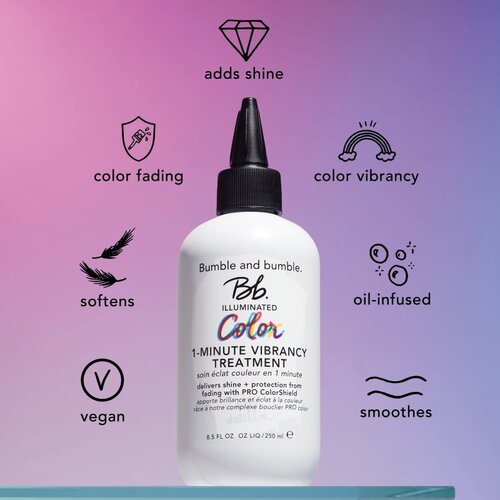 Bumble and Bumble Bb. Illuminated Color 1-Minute Vibrancy Treatment za&amp;scaron;čitna nega za barvane lase 250 ml Slike