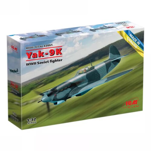 ICM model kit aircraft - Yak-9K wwii soviet fighter 1:32 Slike