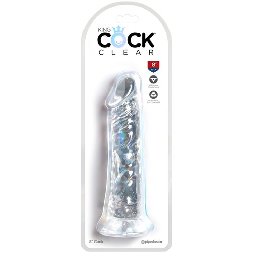 Pipedream King Cock Clear 8" Cock Cene