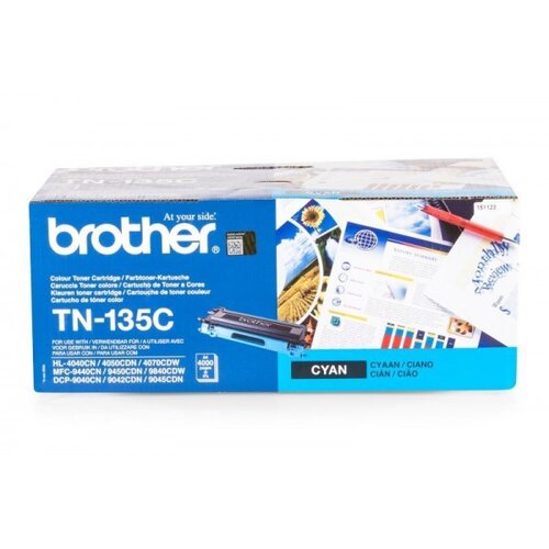Brother Toner TN-135C Cyan / Original Slike