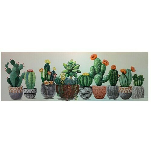  Ručno oslikana slika (&amp;Scaron; x V: 90 x 30 cm, Materijal: Drvo) Slike