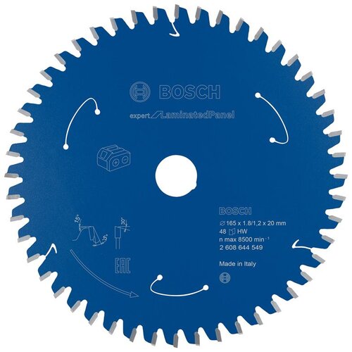 Bosch List za kružnu pilu (Promjer: 165 mm, Provrt: 20 mm, 48 zubaca) Slike
