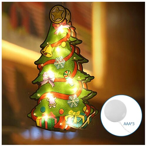 Aigostar LED božićna dekoracija LED/3xAAA jelka 15 cm Slike