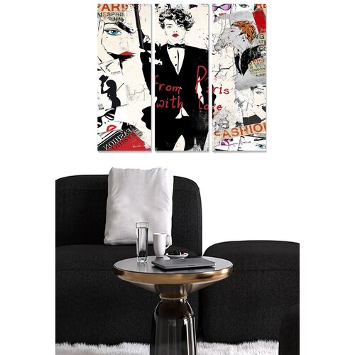 Wallity Set slika MDF9791419, 3 dijela Cene