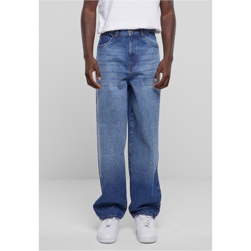 Urban Classics Men&amp;#039;s Baggy Fit Heavy Unce Medium Blue Jeans Slike