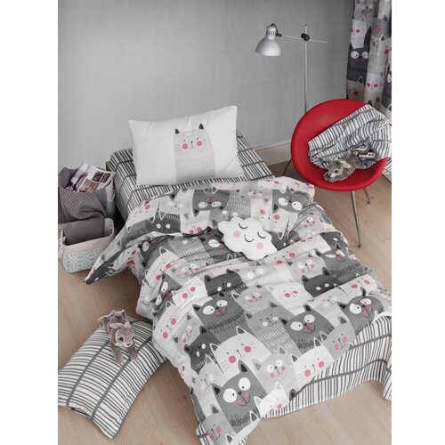  Posteljina (135 x 200) Duvarda Kediler Grey Cene