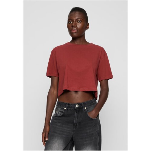 Urban Classics Women&amp;#039;s short oversized t-shirt 2-pack white+rusty Slike