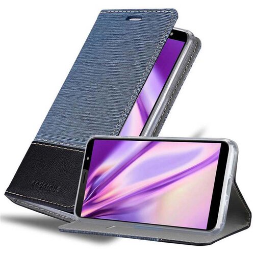 Cadorabo Ohi&scaron;je, združljiv s HTC v temno modri barvi - za&scaron;čitni pokrov z magnetnim zapiranjem, stoječo funkcijo in režo za kartico, (20568605) Cene