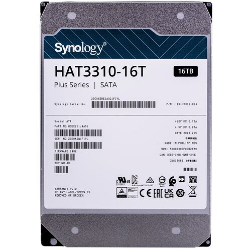 Synology HAT3310-16T internal hard drive 3.5 16 TB Serial ATA Cijene