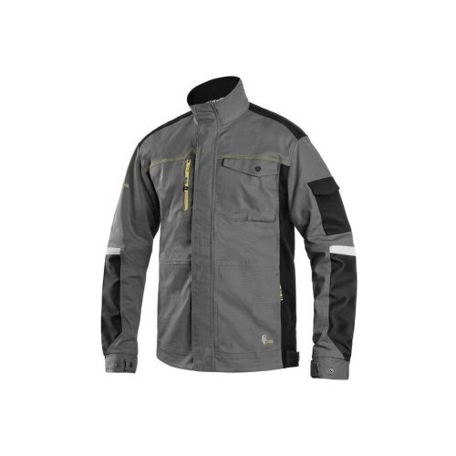 Canis Radna bluza stretch sivo-crna vel.52 ( 55266 ) Cene