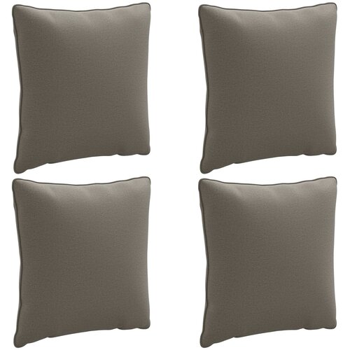  Jastučići za leđa (4 kom) PUTTEN 4 pcs 100% poliester Siva Cene