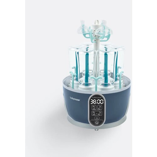 Babymoov Električni sterilizator za flašice Turbo pure 3u1, Plavi Cene