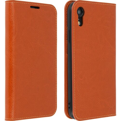 AVIZAR Usnjena folija z držalom za video, Camel str. Apple iPhone XR, (20600006) Slike