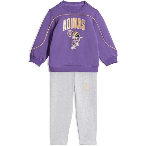 Adidas Komplet trenerka za devojčice I Dy Mi Jog JZ3548, Ljubičasto-siva Cene