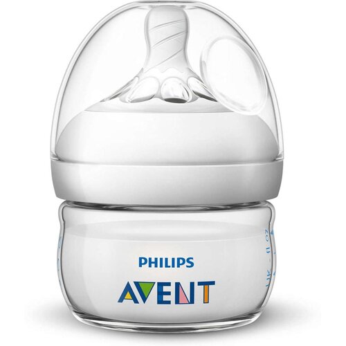 Avent Natural SCF039/17 bočica za bebe First Flow, 0 m 60 ml Slike