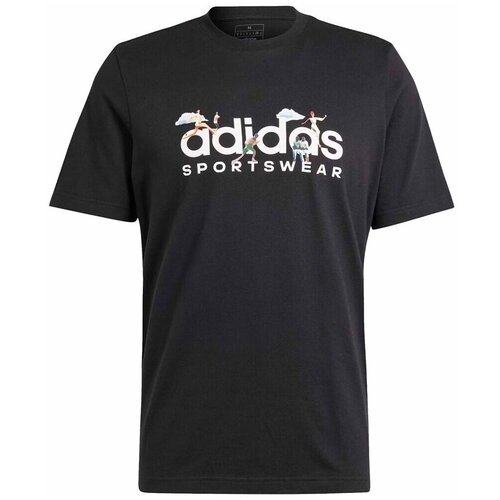 Adidas Majice s kratkimi rokavi IS2863 Črna Cene