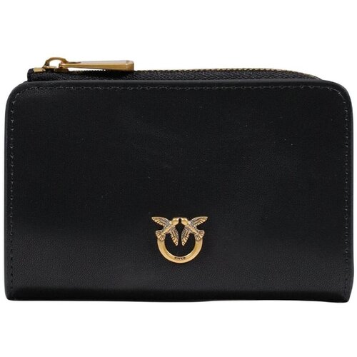 Pinko Denarnice MINI WALLET VITELLO SETA 106206 A0F1 Črna Cene